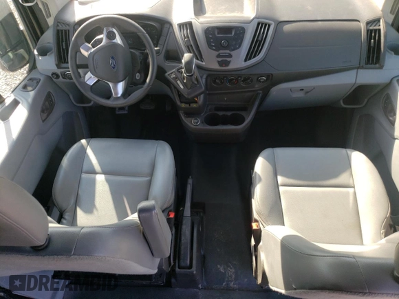 2019 Ford Transit with VIN 1FDBW3XG7KKA51560, listed as a Copart auction lot 76454914 with Not Provided miles and Salvage Title. Bid and sale history available at DreamBid. Image 8.