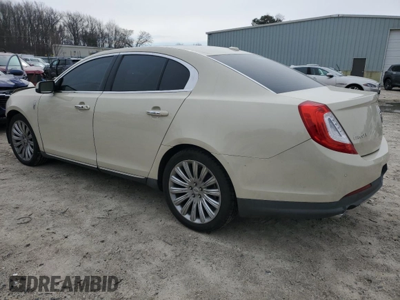 2014 Lincoln MKS with VIN 1LNHL9DK4EG611721, listed as a Copart auction lot 48200765 with 92,671 mi miles and Salvage Title. Bid and sale history available at carsss.com. Image 2.