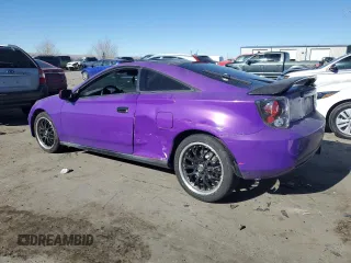 2002 Toyota Celica GTS with VIN JTDDY38T220060052, listed as a Copart auction lot 42167195 with 176,377 mi miles and Salvage Title. Bid and sale history available at carsss.com. Image 2.