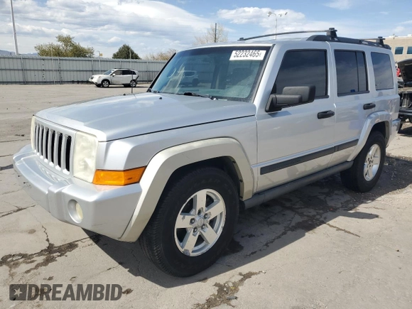 2006 Jeep Commander with VIN 1J8HG48K86C297269, listed as a Copart auction lot 52232465 with 158,623 mi miles and Salvage Title. Bid and sale history available at carsss.com. Image 1.