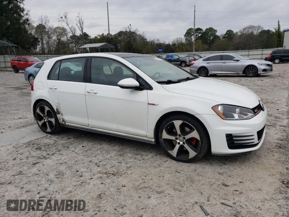 2015 Volkswagen Golf GTI Autobahn with VIN 3VW4T7AUXFM098475, listed as a Copart auction lot 45559694 with 68,104 mi miles. Bid and sale history available at carsss.com. Image 4.