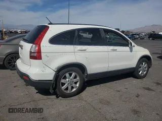 2008 Honda CR-V EX-L with VIN JHLRE38708C056500, listed as a Copart auction lot 52915085 with 160,697 mi miles and Salvage Title. Bid and sale history available at carsss.com. Image 3.