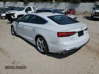 2022 Audi A5 Sportback S line Premium Plus with VIN WAUFACF55NA006421, listed as a Copart auction lot 57168322 with 13,109 mi miles. Bid and sale history available at carsss.com. Image 3.