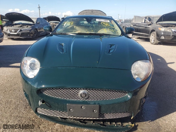 2007 Jaguar XK with VIN SAJWA43C879B18392, listed as a Copart auction lot 74311484 with 0 mi miles and Non Repairable. Bid and sale history available at carsss.com. Image 5.