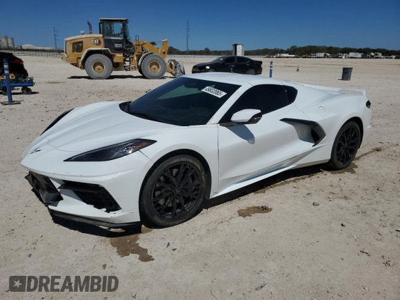 2024 Chevrolet Corvette 1LT with VIN 1G1YA2D42R5120593, listed as a Copart auction lot 49832065 with 4,202 mi miles and Clean title. Bid and sale history available at DreamBid. Image 1.