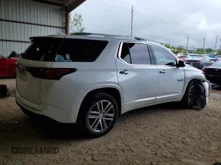 2022 Chevrolet Traverse High Country with VIN 1GNERNKW3NJ192968, listed as a Copart auction lot 70439884 with 42,420 mi miles and Salvage title. Bid and sale history available at DreamBid. Image 3.