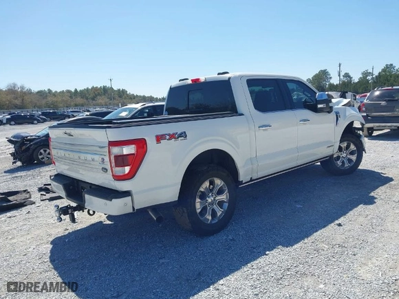 2021 Ford F-150 XL with VIN 1FTFW1ED4MFA85048, listed as a IAAI auction lot 41773321 with 70,207 mi miles. Bid and sale history available at carsss.com. Image 4.