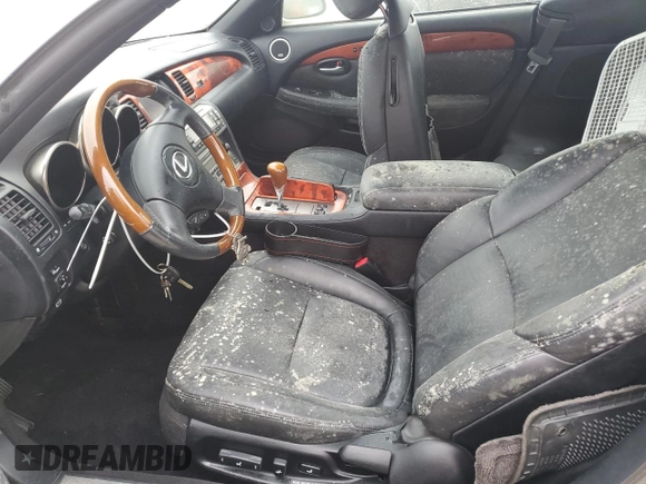 2006 Lexus SC 430 with VIN JTHFN48Y969002457, listed as a Copart auction lot 76567494 with Not Provided miles and Salvage Title. Bid and sale history available at DreamBid. Image 7.