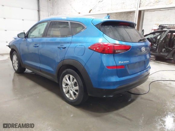 2020 Hyundai Tucson Value with VIN KM8J3CA49LU144699, listed as a IAAI auction lot 41614563 with 58,048 mi miles. Bid and sale history available at carsss.com. Image 3.