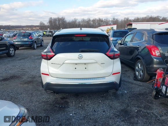 2022 Nissan Murano S z VIN 5N1AZ2ASXNC123862, wystawiony jako IAAI lot #41009648 z przebiegiem 49 747 mil mil oraz . Historia ofert i sprzedaży dostępna na DreamBid. Obrazek 16.