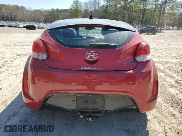 2013 Hyundai Veloster w/Gray Int with VIN KMHTC6AD4DU132794, listed as a Copart auction lot 50352345 with 141,712 mi miles and Salvage Title. Bid and sale history available at carsss.com. Image 6.