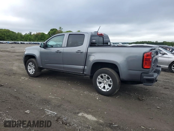 2022 Chevrolet Colorado 2WD LT with VIN 1GCGSCEN4N1320129, listed as a Copart auction lot 56931835 with 20,824 mi miles and Salvage title. Bid and sale history available at DreamBid. Image 2.