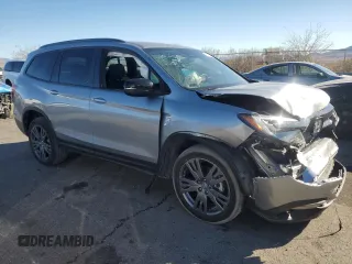 2022 Honda Pilot Sport with VIN 5FNYF6H35NB049576, listed as a Copart auction lot 87118524 with 36,038 mi miles and Salvage Title. Bid and sale history available at DreamBid. Image 4.