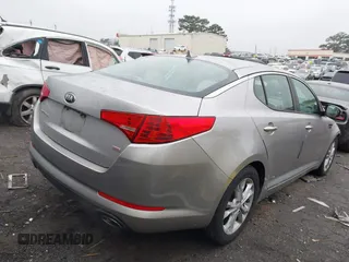 2013 Kia Optima LX with VIN 5XXGM4A72DG206656, listed as a IAAI auction lot 41514906 with 167,324 mi miles. Bid and sale history available at carsss.com. Image 4.