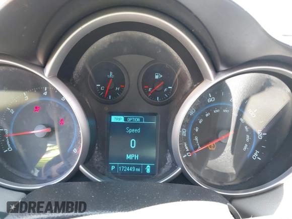 2014 Chevrolet Cruze LS with VIN 1G1PA5SH7E7139450, listed as a IAAI auction lot 42003875 with 172,449 mi miles and . Bid and sale history available at DreamBid. Image 7.
