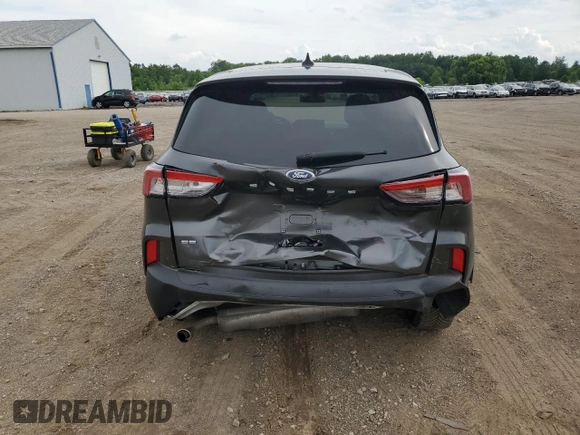 2020 Ford Escape SE with VIN 1FMCU0G66LUC61766, listed as a Copart auction lot 61370965 with 52,919 mi miles and Salvage title. Bid and sale history available at DreamBid. Image 6.