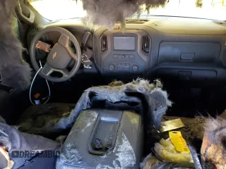 2021 Chevrolet Silverado 1500 Work Truck with VIN 1GCUYAEF1MZ189238, listed as a Copart auction lot 62217434 with Not Provided miles and Salvage Title. Bid and sale history available at DreamBid. Image 8.
