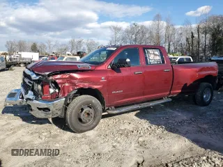 2022 Ram 3500 Tradesman with VIN 3C63RRGL4NG318592, listed as a Copart auction lot 88441775 with 108,824 mi miles and Salvage Title. Bid and sale history available at carsss.com. Image 1.