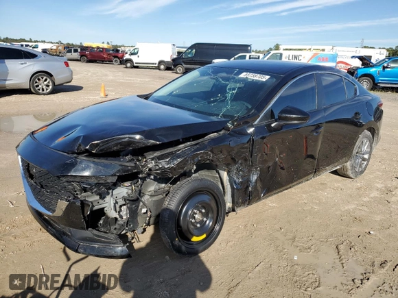 2024 Mazda 3 S with VIN 3MZBPAAM3RM423321, listed as a Copart auction lot 88738705 with 6,889 mi miles and Salvage Title. Bid and sale history available at DreamBid. Image 1.