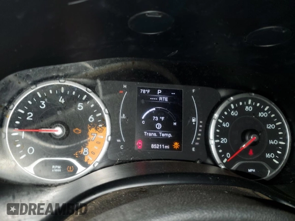 2015 Jeep Renegade Latitude with VIN ZACCJABT0FPB46280, listed as a Copart auction lot 56251035 with 85,211 mi miles and Clean Title. Bid and sale history available at DreamBid. Image 9.