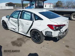 2024 Honda Civic Sport with VIN 2HGFE2F52RH533388, listed as a IAAI auction lot 41775534 with 20,678 mi miles and . Bid and sale history available at DreamBid. Image 3.
