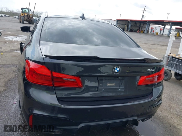 2017 BMW 5 Series 540i with VIN WBAJE5C35HG916844, listed as a IAAI auction lot 41793043 with 92,964 mi miles and . Bid and sale history available at carsss.com. Image 16.