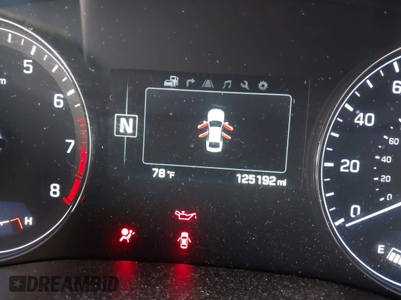 2017 Genesis G80 3.8L with VIN KMHGN4JE4HU171285, listed as a IAAI auction lot 42197648 with 125,192 mi miles and . Bid and sale history available at DreamBid. Image 14.