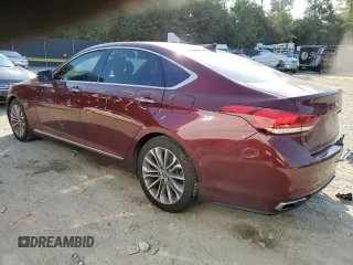 2016 Hyundai Genesis 3.8L with VIN KMHGN4JE9GU137907, listed as a Copart auction lot 68318934 with 70,510 mi miles and Salvage Title. Bid and sale history available at carsss.com. Image 2.