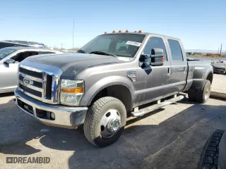 2008 Ford Super Duty F-350 DRW XL with VIN 1FTWW33R88EB33334, listed as a Copart auction lot 47575965 with 219,596 mi miles and Salvage Title. Bid and sale history available at carsss.com. Image 1.
