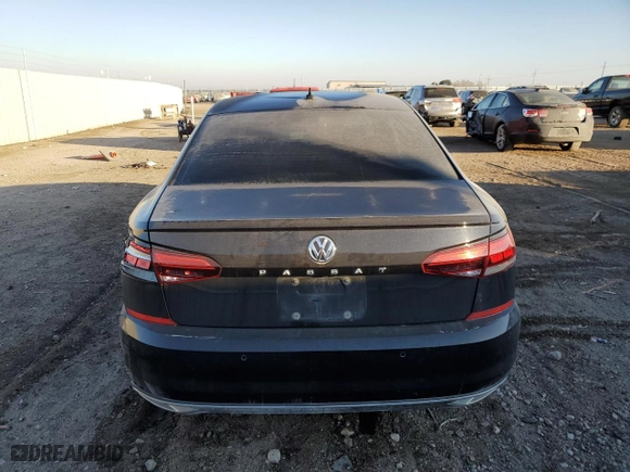 2020 Volkswagen Passat 2.0T SEL with VIN 1VWCA7A30LC019398, listed as a Copart auction lot 43350555 with 139,382 mi miles and Salvage Title. Bid and sale history available at carsss.com. Image 6.