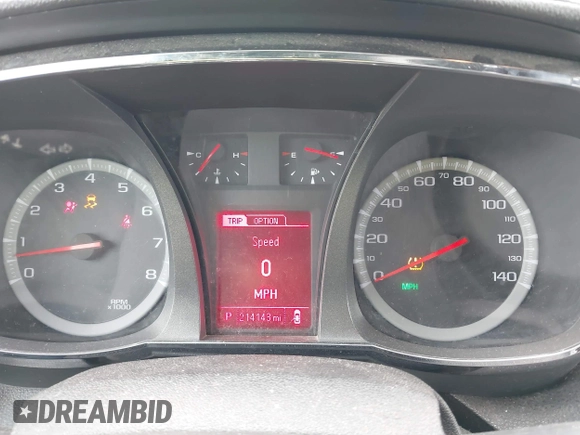 2016 GMC Terrain SLT with VIN 2GKFLPE35G6122582, listed as a IAAI auction lot 41591058 with 214,143 mi miles. Bid and sale history available at carsss.com. Image 7.