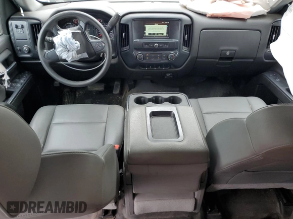 2018 Chevrolet Silverado 1500 Work Truck with VIN 1GCRCNEC3JZ296319, listed as a Copart auction lot 54670294 with 124,776 mi miles and Salvage Title. Bid and sale history available at carsss.com. Image 8.