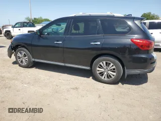 2020 Nissan Pathfinder S with VIN 5N1DR2AN3LC599553, listed as a Copart auction lot 57048435 with 71,541 mi miles and Salvage title. Bid and sale history available at DreamBid. Image 2.