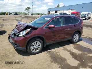 2013 Honda CR-V EX-L z VIN 5J6RM4H73DL025736, wystawiony jako Copart lot #57139855 z przebiegiem 107 187 mil mil oraz Czysty tytuł • Clean title. Historia ofert i sprzedaży dostępna na DreamBid. Obrazek 1.