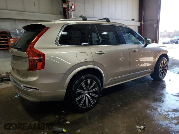 2023 Volvo XC90 Plus with VIN YV4062PN8P1984589, listed as a Copart auction lot 48710965 with 26,945 mi miles and Salvage Title. Bid and sale history available at carsss.com. Image 3.