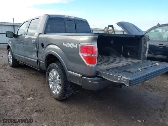 2012 Ford F-150 XL with VIN 1FTFW1ET1CFC54853, listed as a IAAI auction lot 41409609 with NaN miles. Bid and sale history available at carsss.com. Image 3.