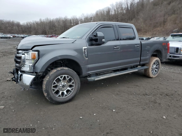2022 Ford Super Duty F-350 SRW XL with VIN 1FT8W3B69NEG20781, listed as a Copart auction lot 47973624 with 0 mi miles and Salvage Title. Bid and sale history available at carsss.com. Image 1.