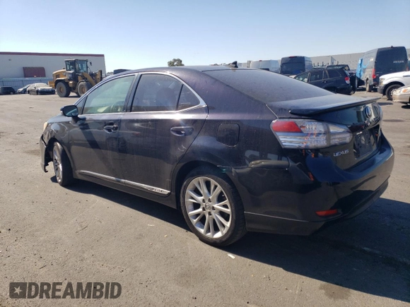 2010 Lexus HS with VIN JTHBB1BA7A2019907, listed as a Copart auction lot 73031364 with 231,898 mi miles and Salvage Title. Bid and sale history available at carsss.com. Image 2.