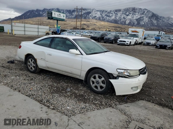 2001 Toyota Solara SE with VIN 2T1CF22P21C482284, listed as a Copart auction lot 85504764 with 151,720 mi miles and Salvage Title. Bid and sale history available at carsss.com. Image 4.