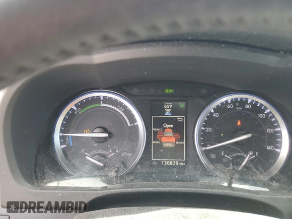 2016 Toyota Highlander Hybrid Limited with VIN 5TDDCRFH4GS019183, listed as a Copart auction lot 49718465 with 136,879 mi miles and Salvage Title. Bid and sale history available at carsss.com. Image 9.