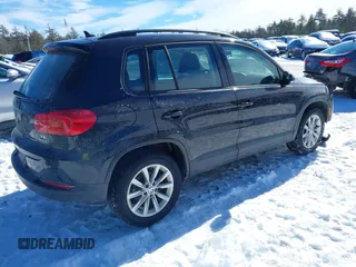 2017 Volkswagen Tiguan S with VIN WVGBV7AX7HK049500, listed as a IAAI auction lot 41632573 with 83,362 mi miles and . Bid and sale history available at DreamBid. Image 4.