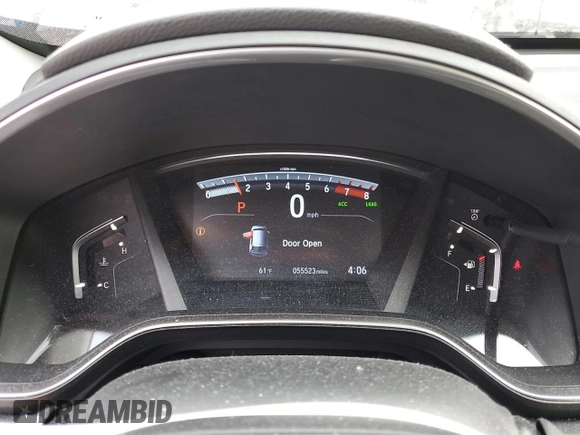 2019 Honda CR-V Touring with VIN JHLRW2H9XKX000749, listed as a Copart auction lot 45357965 with 55,523 mi miles and Salvage Title. Bid and sale history available at carsss.com. Image 9.