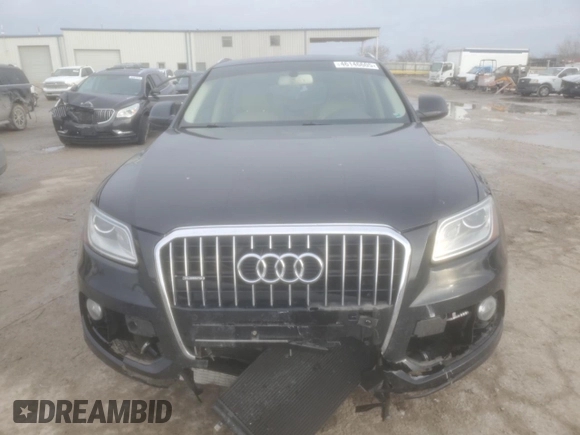 2014 Audi Q5 Premium Plus with VIN WA1LFAFP6EA020769, listed as a Copart auction lot 46146605 with 95,676 mi miles and Salvage Title. Bid and sale history available at carsss.com. Image 5.