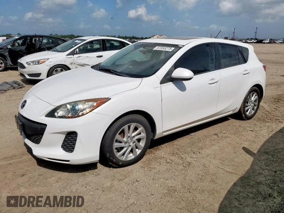 2012 Mazda 3 i Grand Touring with VIN JM1BL1M74C1580400, listed as a Copart auction lot 61553275 with 100,703 mi miles and Clean title. Bid and sale history available at DreamBid. Image 1.