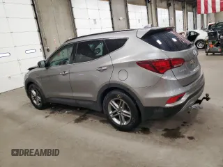 2018 Hyundai Santa Fe 2.4L with VIN 5NMZUDLB5JH096340, listed as a Copart auction lot 61038095 with 114,993 mi miles and Salvage title. Bid and sale history available at DreamBid. Image 2.