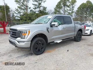 2021 Ford F-150 XL with VIN 1FTFW1ED4MFB51064, listed as a IAAI auction lot 41747593 with 35,842 mi miles. Bid and sale history available at carsss.com. Image 16.