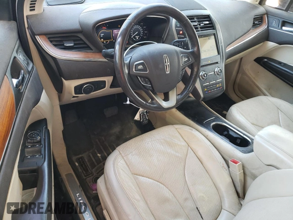2016 Lincoln MKC Reserve with VIN 5LMCJ3C98GUJ31677, listed as a Copart auction lot 53249635 with 129,125 mi miles and Salvage Title. Bid and sale history available at DreamBid. Image 8.