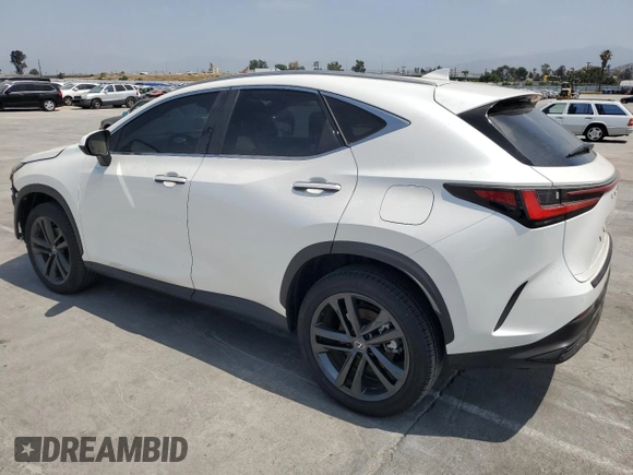 2024 Lexus NX 450h+ Luxury z VIN JTJHKCFZ2R2026067, wystawiony jako Copart lot #55675494 z przebiegiem 10 557 mil mil oraz Szkoda całkowita • Salvage title. Historia ofert i sprzedaży dostępna na DreamBid. Obrazek 2.