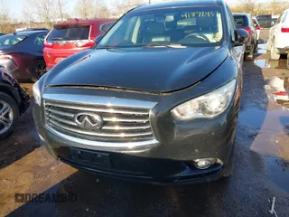 2014 Infiniti QX60 with VIN 5N1AL0MM1EC530830, listed as a IAAI auction lot 41872437 with 152,529 mi miles and . Bid and sale history available at DreamBid. Image 12.