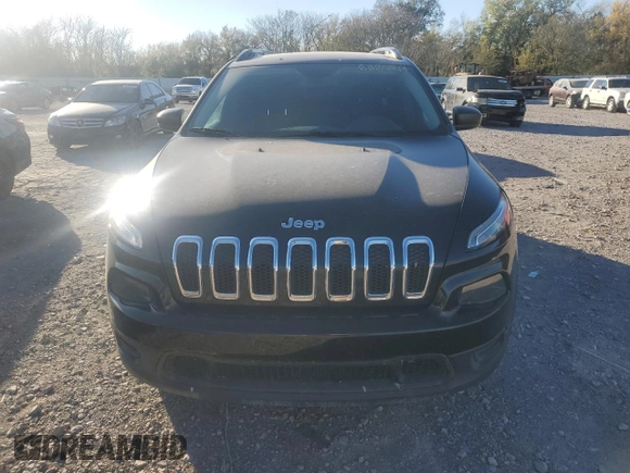 2015 Jeep Cherokee Sport with VIN 1C4PJLAB8FW663173, listed as a Copart auction lot 81185614 with 126,738 mi miles and Salvage title. Bid and sale history available at DreamBid. Image 5.